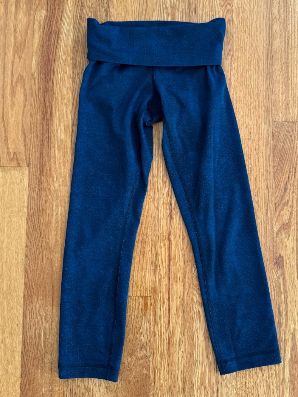 Lululemon Wunder Under Navy Leggings | Sashico Cross Inkwell | Size 4